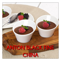 Anton Black Fine China